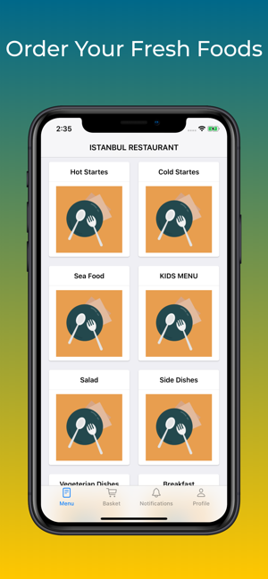 Istanbul Order App