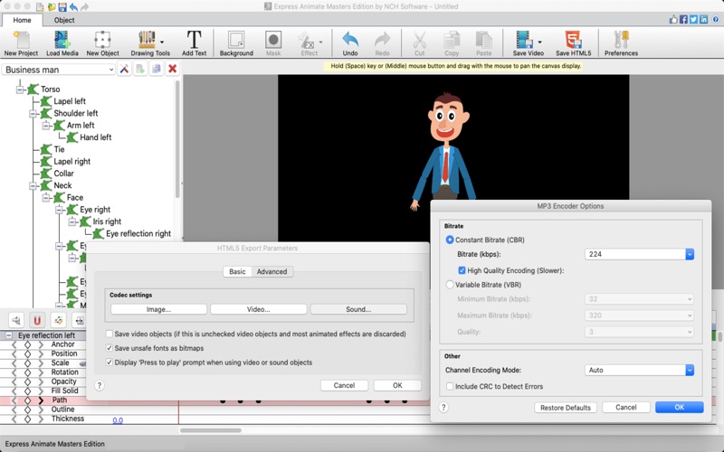 express animate software iphone screenshot 3