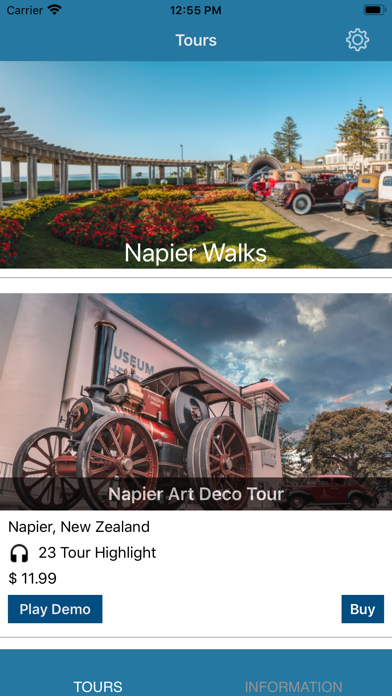 NapierWalks Screenshot