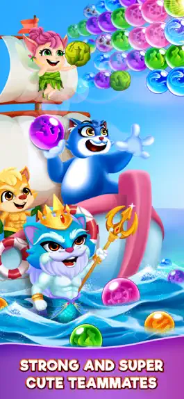 Game screenshot Cat Pop Island: Bubble Shooter apk