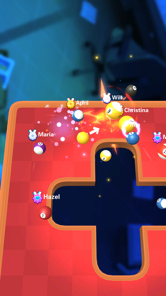 #4. Push Pool Ball (iOS) 由: Game Biz