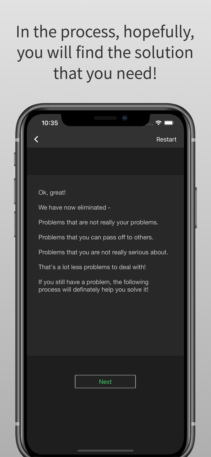 Life Problems Solutions