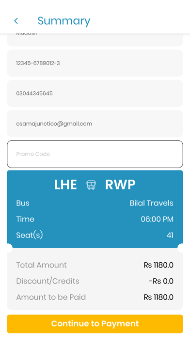 Bilal Travels Screenshot