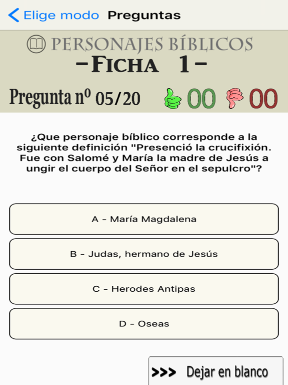 Screenshot #6 pour El juego de la biblia