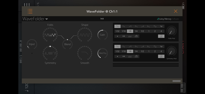 WaveFolder - Audio Unit