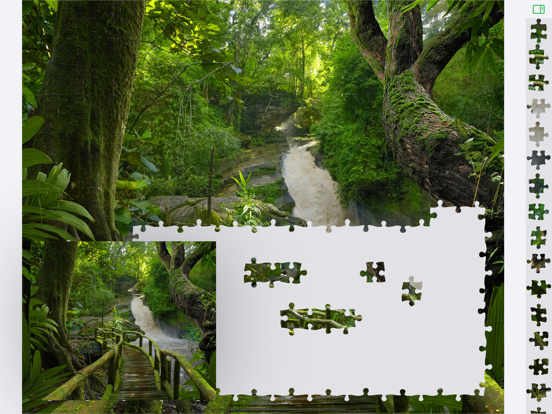 1000 Jigsaw Puzzles Nature iPad app afbeelding 2