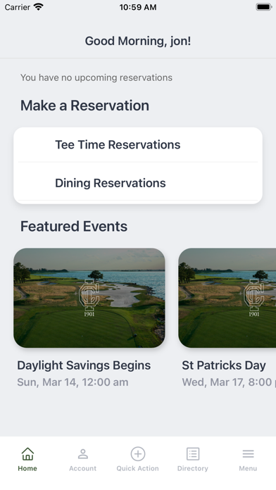 Inwood Country Club Screenshot