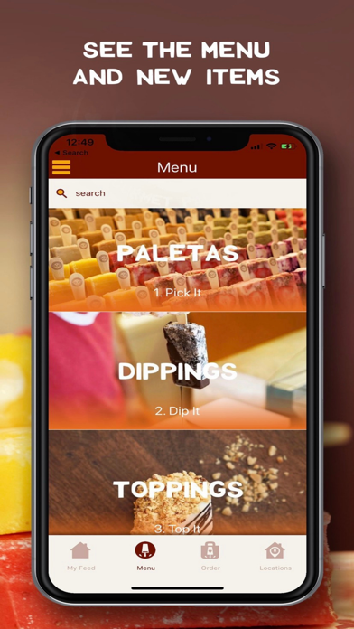 Morelia Gourmet Paletas Screenshot