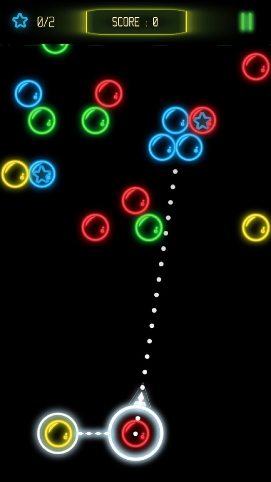 #4. Bubble Shooter Glow (iOS) 由: Arclite Systems LTD