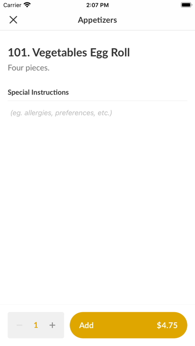 Szechuwan Garden Screenshot 4 - AppWisp.com Szechuwan Garden Screenshot 4 - AppWisp.com
