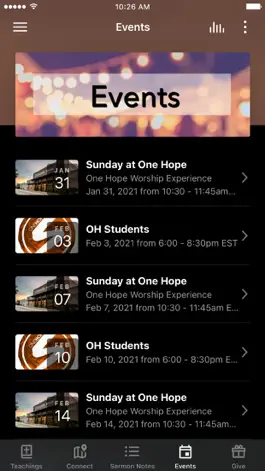 Game screenshot One Hope Church hack