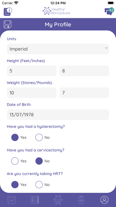 Healthy Menopause Screenshot