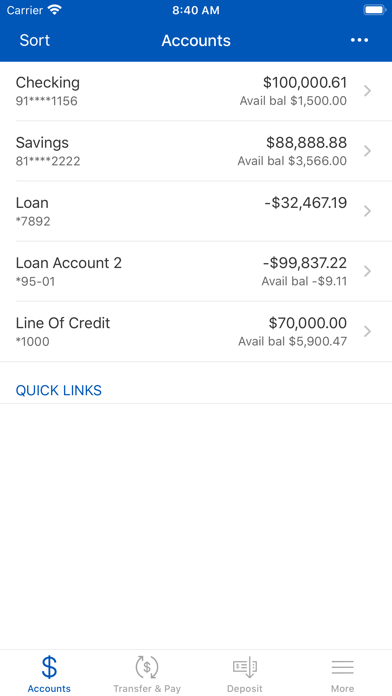 1st Advantage Mobile Banking screenshot 3