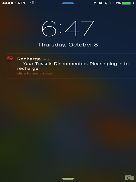 Screenshot #5 pour Recharge Reminder For Tesla
