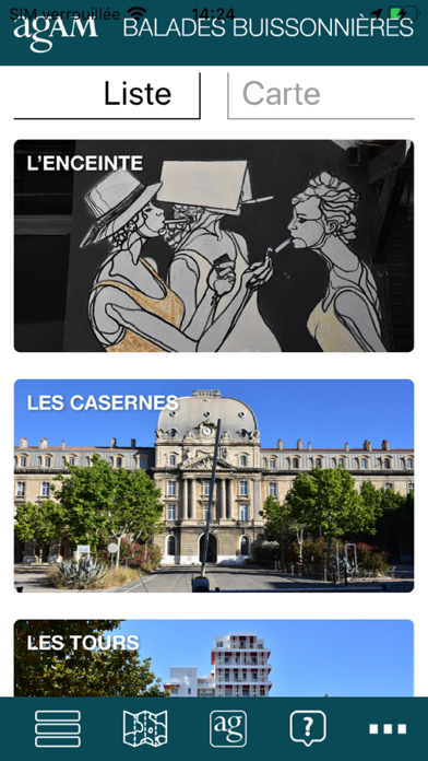 Screenshot 1 of Balades buissonnières App