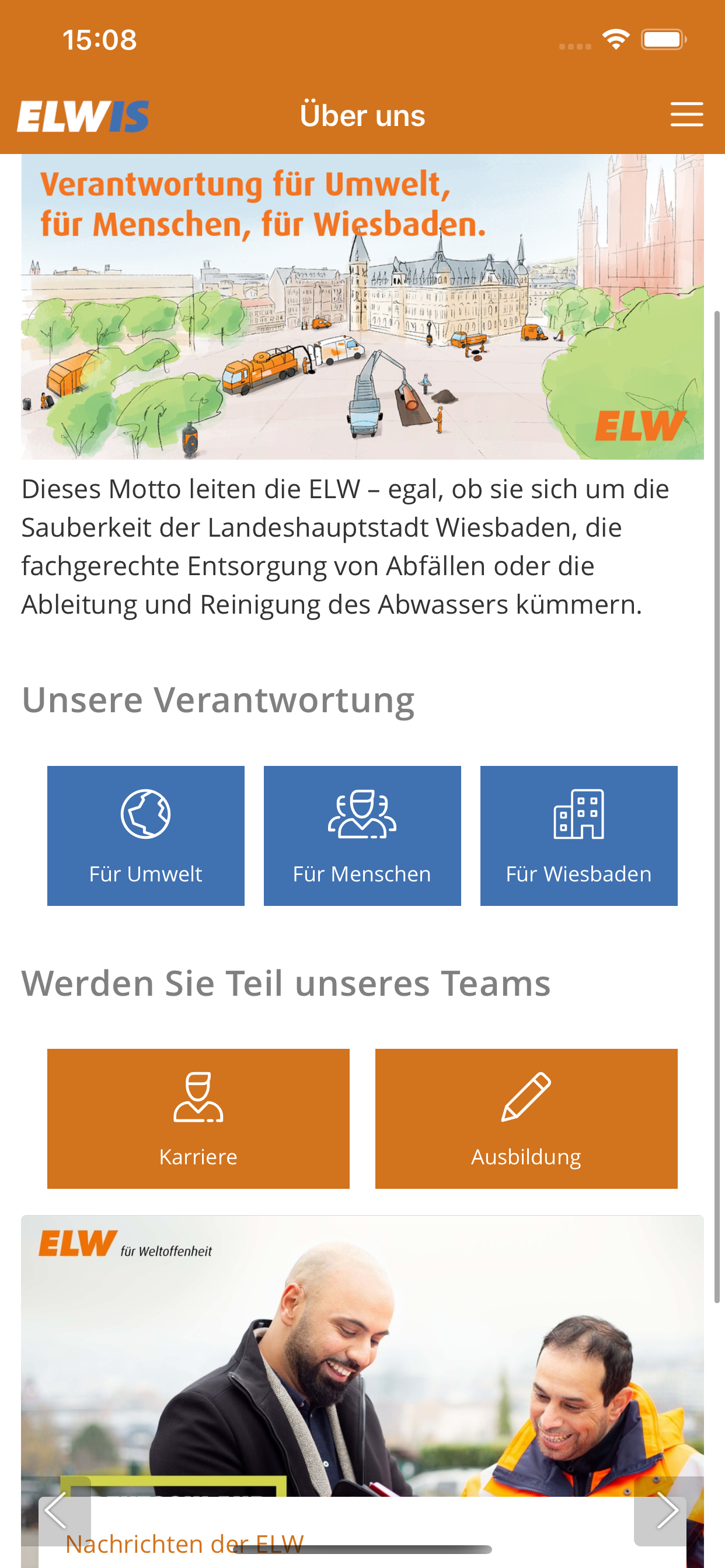 ELWIS - die App der ELW