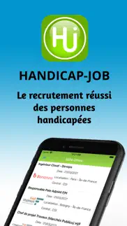 handicap-job: offres d'emploi iphone screenshot 1