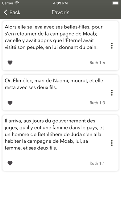 La Bible français- (Ostervald) Screenshot