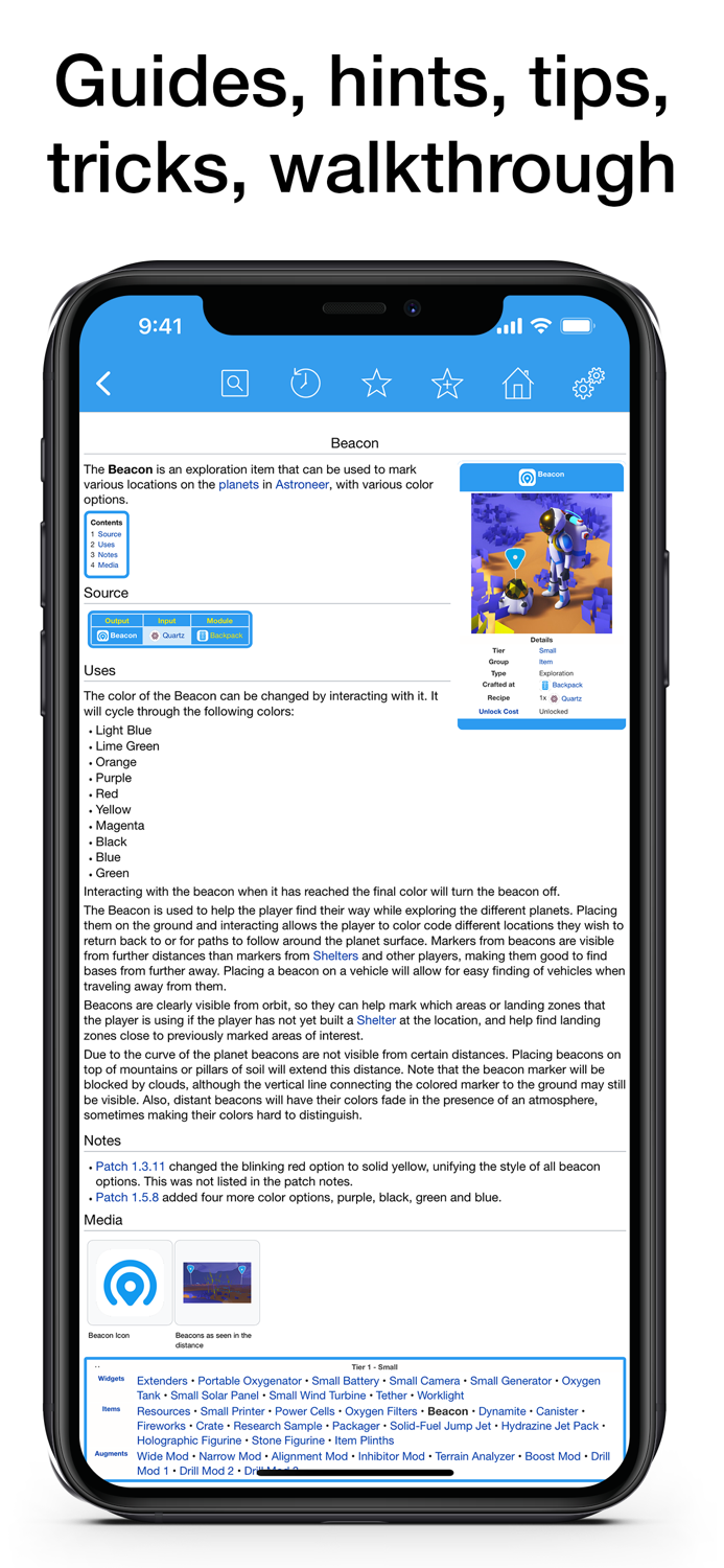 Pocket Wiki for Astroneer