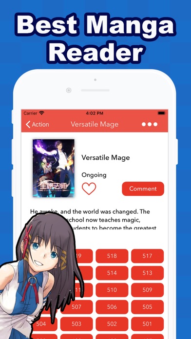 MangaComics - Manga Reader Screenshot
