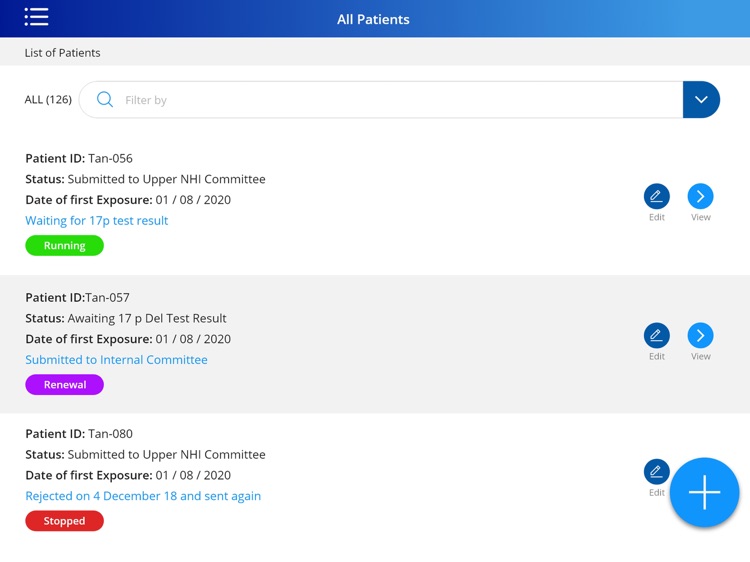 Patient Support Tracker screenshot-3