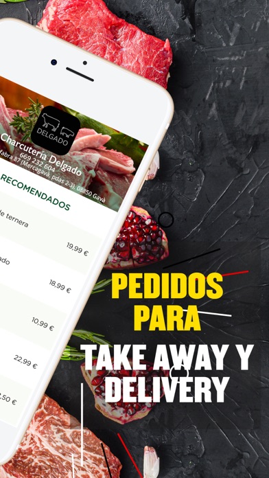 Charcutería Delgado Screenshot