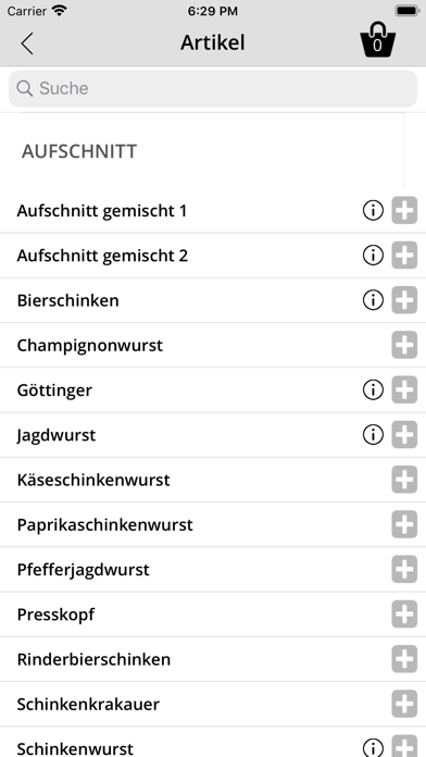 Metzgerei Weinländer Screenshot