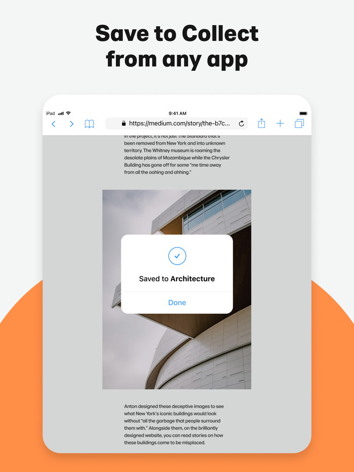 Collect by WeTransfer