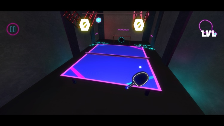 Table Destroyer: Neon Tennis screenshot-9
