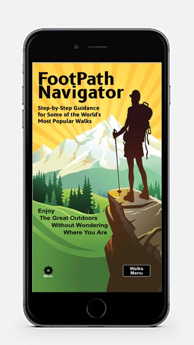 FootPath Navigator Screenshot