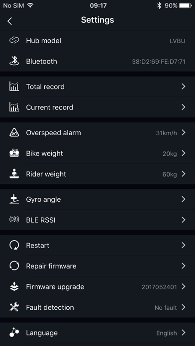 Smart Bike Wheel Screenshot