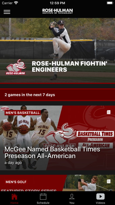 Rose-Hulman Fightin' Engineers Screenshot