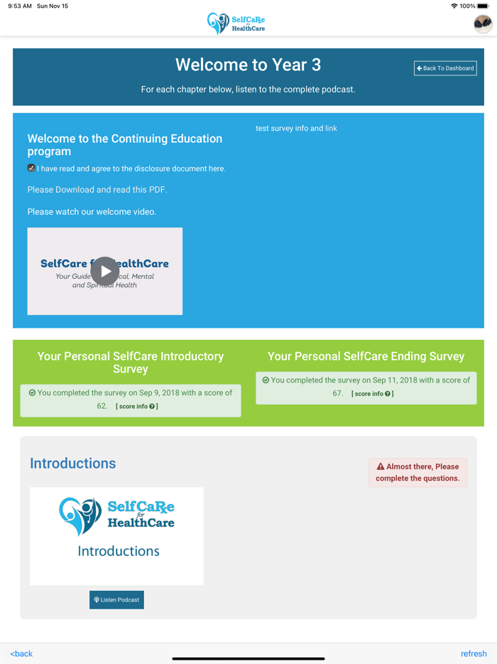 SelfCare for HealthCare™