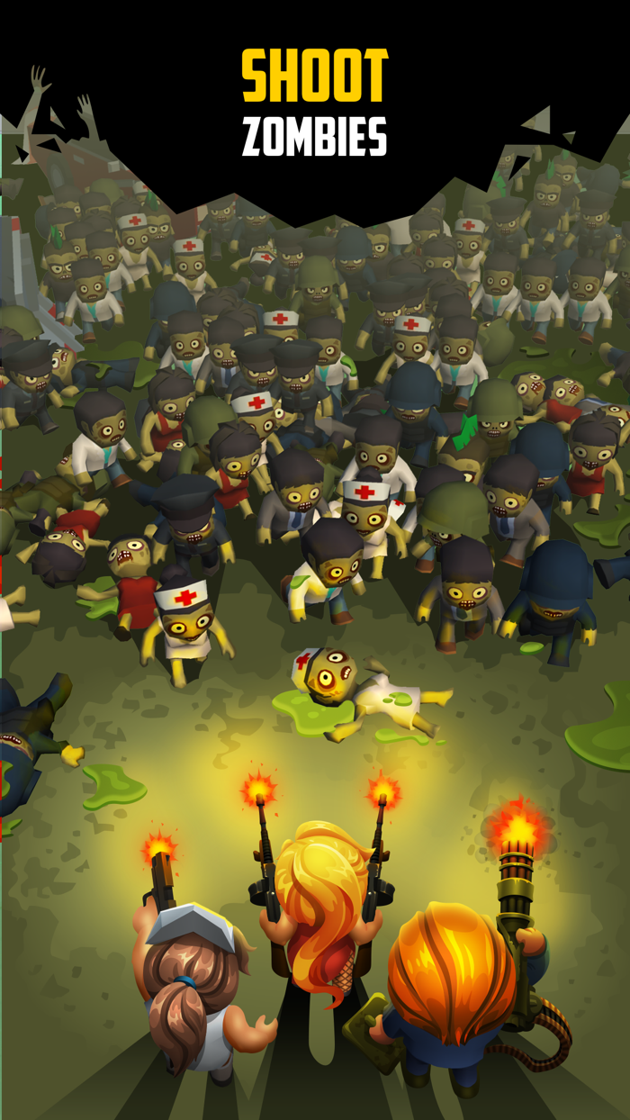 SURV MERGE - zombie shooting