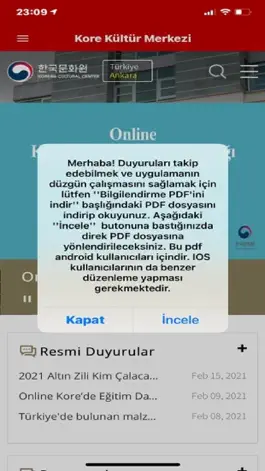 Game screenshot Kore Kültür Merkezi apk