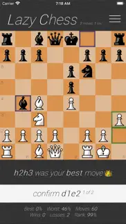 lazy chess iphone screenshot 2