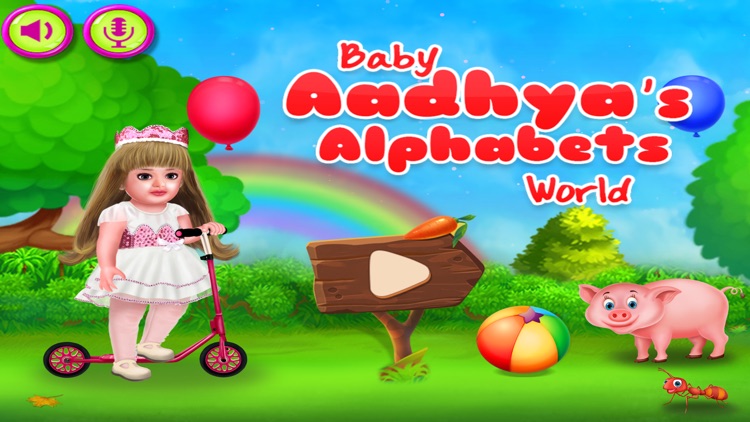 Baby Aadhya's Alphabets World