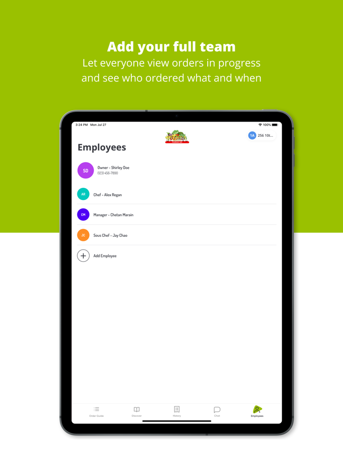 Riviera Produce App