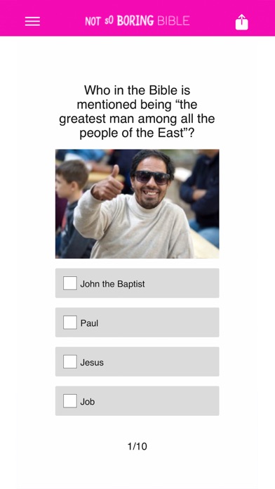 Not So Boring Bible Screenshot