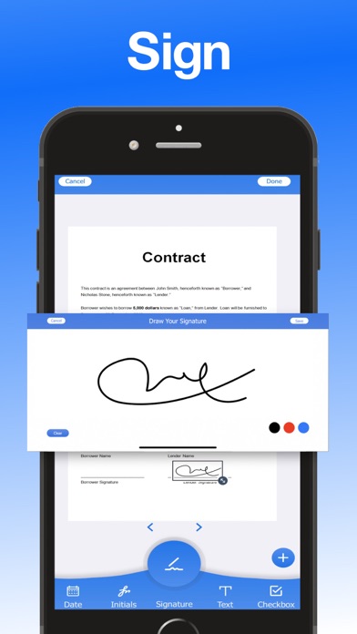 Screenshot #2 pour Signature-App