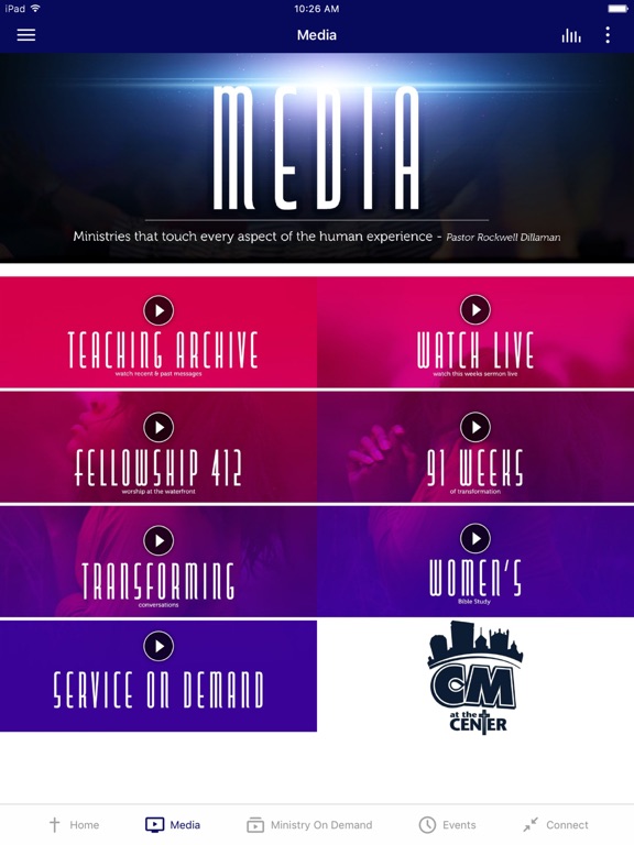 Screenshot #5 pour ACAC Church App