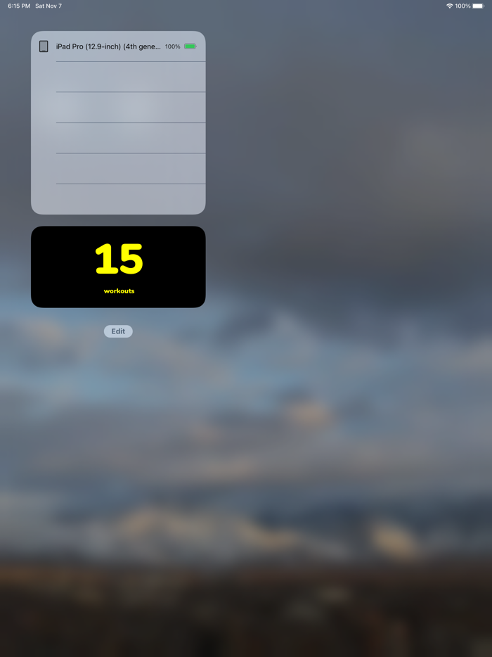 Tally Counter Widget