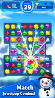 jewel ice mania: match3puzzle! iphone screenshot 1
