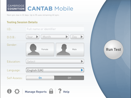 Screenshot #5 pour CANTAB Mobile