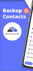 CC Cloud Contacts: Backup screenshot #1 for iPhone