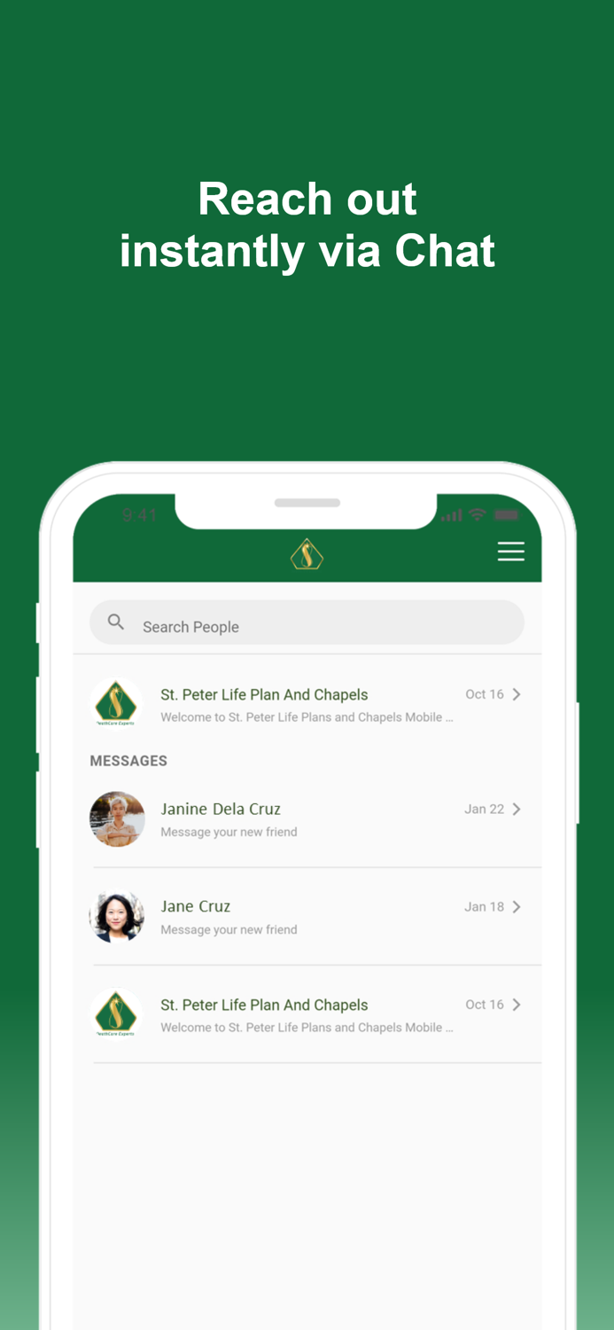 St Peter Life Plan and Chapels