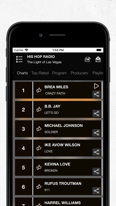 HIS HOP RADIO Screenshot