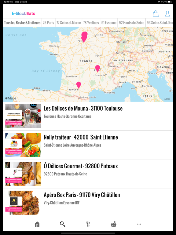 Screenshot #5 pour E-Black Eats