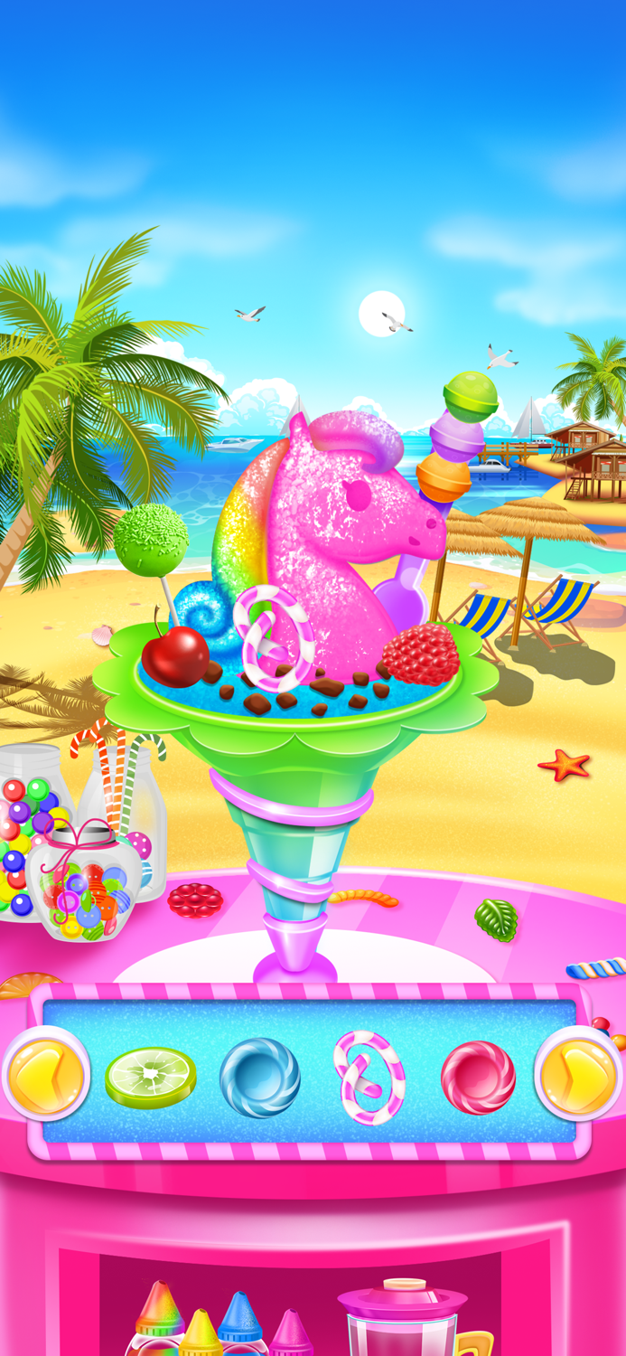 Rainbow Frozen Snowcone Maker