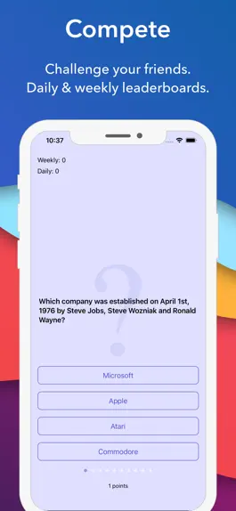 Game screenshot Widget Trivia apk